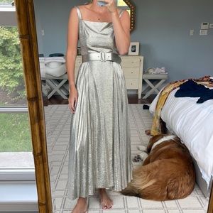 Emilia Wickstead Silver Gown